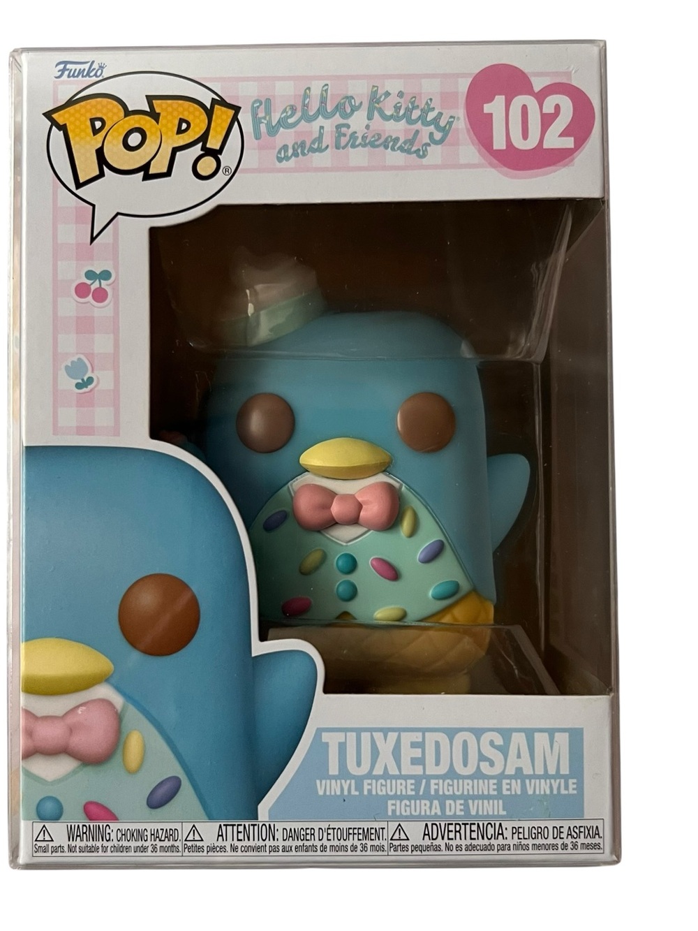 Funko Pop! Hello Kitty & Friends Tuxedosam #102 Vinyl Figure w/ Protector